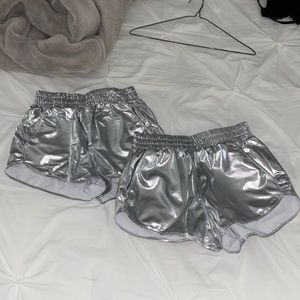 Metallic Shorts